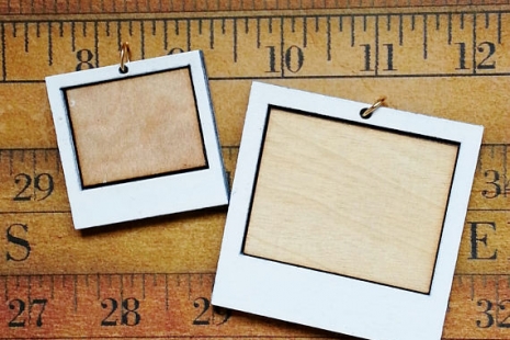 2 Photo Frame Pendant Embroidery Blanks - 21 designs Necklace Craft Supply Jewel